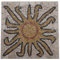Mosaikfliesen Rosone Marmor Rosette Fliesen 66 x 66 cm x 8 mm 023