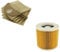 FIND A SPARE Filter Set Contains 5 Pack Paper Filter Bags & 1 Cartridge Hepa Filter For Kärcher 69043220 Wet and Dry A2000 A2099 WD2.000 WD2.499 Series Vacuum Cleaner