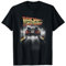 Back To The Future Vintage Delorean Peel Out T-Shirt