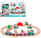 Disney- Mickey & Friends Train en Bois Mickey et Minnie, 48703