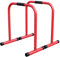 GORILLA SPORTS® Dip Barren - 2er Set, 61 x 38 x 73 cm, bis 200 kg, rutschfest, Farbwahl - Fitness Parallettes, Dip Station, Push Up Stand Bar, Stangen, Ständer, Calisthenics Trainingsgerät