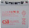 CSB Battery HRL 1280W high-rate longlife HRL1280W-FR Bleirechargeable battery 12V 20Ah Blei-Vlies (AGM) (B x H x T)
