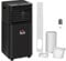 HOMCOM Portable Air Conditioner 5000 BTU, 4-in-1 Cooling, Fan, Dehumidifier & Sleep Mode, Mobile Air Conditioning Unit with Remote Control, 24H Timer, Window Mount Kit for Rooms up to 18㎡