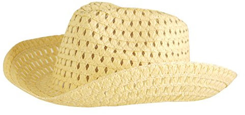 Easter Bonnet Hat Cowboy Straw Style Hat to Decorate Children’s Parades Accessory Natural