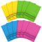 Tatuo 12 Pieces Korean Exfoliating Mitt Glove Italy Towel Body Skin Scrubber Exfoliating Scrubber for Remove Dead Skin Washcloth Korean(Small,Yellow, Green, Blue, Pink)