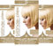 Sommer Goldblond Haarfärbemittel mit zusätzlichem Plex Haarpflege Conditioner, permanente Haarfarbe mit einer Goldblond Haaartönung für blondes Haar, veganes Haarfärbemittel - Smart Beauty (3er-Pack)