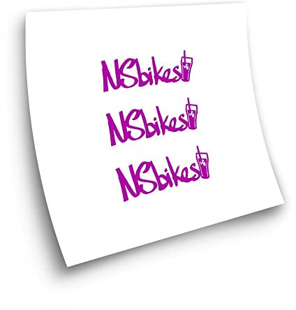 Aufkleber kompatibel mit Fahrrad NS Bikes Logo