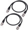 urcianow BNC Male to BNC Male Coax Cable 50CM RG58 Low Loss Coaxial Cable 50ohms with BNC Connectors BNC Extensor Antenna Cable for HAM Video Cameras CCTV Systems Oscilloscopes VCR WLAN Pack of 2