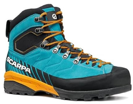 Scarpa Mixte Mescalito TRK GTX Chaussures de Montagne, Bleu Fluo, 43 EU