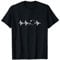 Tischtennis Herzschlag Ping-Pong Tischtennisspieler T-Shirt