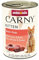 animonda Carny Katzen Nassfutter Kitten Rind + Pute (12 x 400g), Kitten getreidefreies Katzennassfutter ohne Zucker für wachsende Kätzchen bis 1 Jahr, mit frischen Zutaten