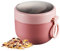 Soupe Thermos Bouche Large Bocal Alimentaire Isolé Anti-fuite Chaud Et Froid Thermos Bol Récipient D'avoine Pour Enfant Adulte 600 Ml Conteneurs D'avoine Rose Bocaux D'avoine De Nuit Soupe Thermos Bol