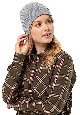 Jack Wolfskin Damen Cushy Beanie-Mütze, Moonwalk, M