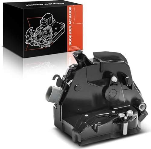 Frankberg Serrure de porte servomoteur côté conducteur avant gauche 7 broches compatible avec Série 3 E46 318-330 M3 3.2 Cabriolet 2000-2007 Série 3 E46 316-330 M3 Coupé 2000-2006 Remplace 51217011247