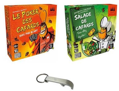 Set Poker der Kakerlaken + Kakerlakensalat + 1 Decap Blumie (Poker + Salat)