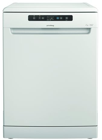 privileg P2F HD624 A Freistehender Geschirrspüler / 60 cm/E / 14 Maßgedecke/Push&Go/Fast&Clean 28’ / Express-Programm