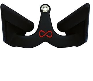 Infinite Fitness Max Grip Home Gym Lat Pull Down Bar Cable Machine Attachments, Back, Biceps, Triceps, Strength Training Handle