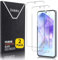 Didisky Lot de 2 Protecteur Verre Trempé pour Samsung Galaxy A55 5G, Film Protection écran, dureté 9H, Pas de Bulles, Haute définition
