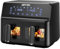 1700W Heißluftfritteuse, 8L Doppelkorb, Touchscreen, 360° Technologie, Schnell & Gesund