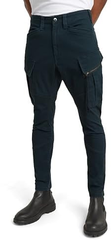 G-STAR Pantalón Zip Pocket 3D Skinny Cargo 2.0, Vaqueros Hombre, Azul (Legion Blue D24307-d504-862), 33W / 32L