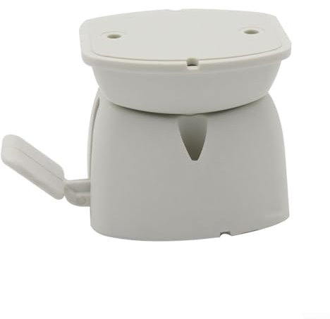 Door Retainer Catch, Nylon Door Retainer Catch Kit for Caravans Campervans Motorhomes Trailers Easy Install Door Stop Holder (1PC White)