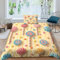 GZCVBDYUY Lutscher Bettbezug Bettwäsche Kinderbettwäsche Reißverschluss Mit Kissenbezügen Betten Set Für Jungen Und Mädchen, Kinder Single（1Tier5x200cm）