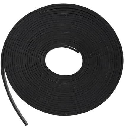 Zilimontt Guide Rail Splinter Guard Track Saw Guide Rails, 5 Meter Length, Guide Guard Replacement Strip, Anti-Splinter Rubber for Saw Rail, Splinter Guard Replacement Strip, for Guide Rails