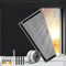 Fenster Verdunkelung, 100% Dachfenster Verdunklungsrollo ohne Bohren Verdunklungsstoff Sonnenschutzvorhänge, 300x145cm DIY Sonnenschutzfolie mit Klettband, Abnehmbar Reise Verdunklungsfolie