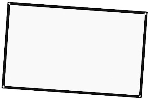 TEHAUX Schermo per Proiettore per Home Theater e Eventi Esterni Luminosità e Facile Installazione con Accessori