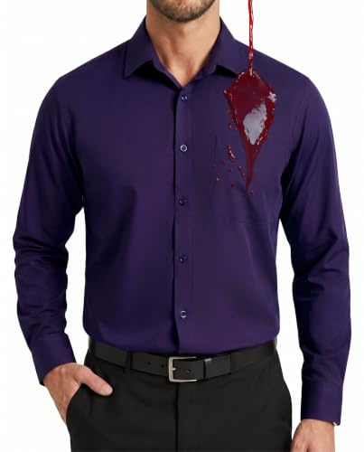Enlision Chemise Homme Manches Longues Extensible Résistant Aux Taches Repassage Facile Chemise Habillée Homme Regular Fit avec Poche Business Mariage