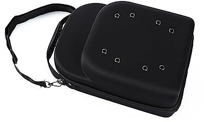 Qusedwey Baseball Hat Travel Bag Baseball Cap Travel Case Storage Carrier Box Display Bag Eva Baseball Cap Carrying Bag