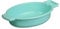1x Behrend Waschschale, Waschschüssel, Waschwanne, Seifenablage, oval, 5 Liter, 45x30x10cm, grün