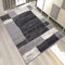 Carpeto Teppich Modern Geometrische Muster Trend Meliert in Grau, Schwarz - ÖKO TEX (300 x 400 cm)
