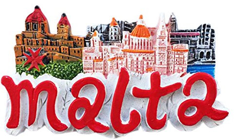 3D Malta Lettere Frigorifero Magnetico Viaggio Sticker Souvenirs, Resina Casa & Cucina Decorazione, Malta Frigorifero Magnetico dalla Cina