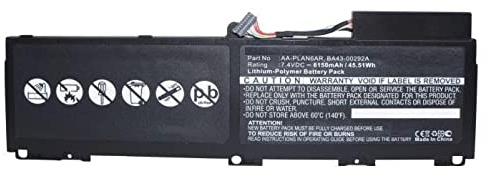 CoreParts Laptop Battery for Samsung 38.48Wh 7.4V 5200mAh 38Wh, MBXSA-BA0151