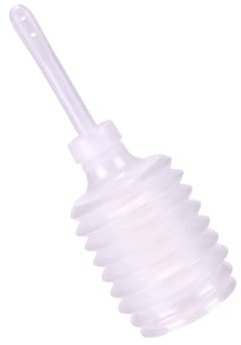 Analdusche EIS | Intim-Dusche für Mann und Frau | Anale Reinigung für Hygiene beim Sex | Transparent mit handlicher Pumpe | Sex-Zubehör Körperpflege für Paare