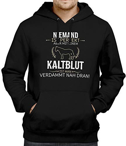 Fashionalarm Herren Kapuzen Pullover - Sex ist zwar geil - Darten - Herren Kapuzenpullover | Fun Hoodie Spruch Geschenk-Idee Darts | Hobby, Schwarz M