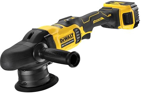 Dewalt DCM848P2 18v Brushless Dual Action Polisher 125mm + 2 x Batteries + Bag