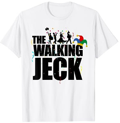 The Walking Jeck Kostüm T-Shirt Karneval Hut Köln Alaaf T-Shirt