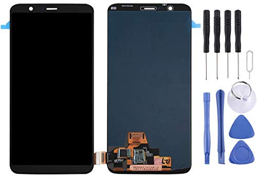 ZAORUN Ersatzteil Kompatibel for OnePlus 5T LCD-Bildschirm und Digitizer Full Assembly (Schwarz) Handy Ersetzen Sie Teile (Farbe : Black)