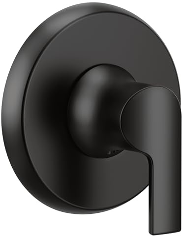 Moen UTS9204BL Doux 1-Handle M-CORE Transfer Valve Trim Kit, Valve Required, Matte Black