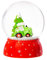 Sass & Belle Traktor Schneekugel