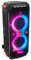 JBL PartyBox 710 - Party Speaker with Powerful Sound, Built-in Lights and Extra deep bass, IPX4 splashproof, App/Bluetooth connectivity, Made for everywehere with a Handle and Built-in Wheels (Black)