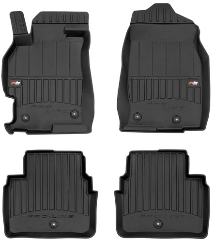 MOTOS Gummimatten Auto Fussmatte passend für Mazda 6 II 2007-2012 Verbessern Sie Ihren Reisekomfort mit Antirutschmatte Auto 3D- Allwetter fußmatten Auto, Schutz vor Verschmutzung