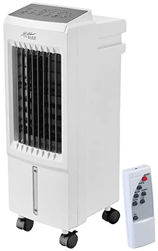 Sichler Haushaltsgeräte Klima: 3in1-Luftkühler, Luftbefeuchter, Ionisator, 12/230V, 5l, 20W, 250ml/h (mobil Klima, Luftkühler 12V, Zigarettenanzünder)