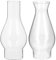 STOBOK Glaszylinder Für Petroleumlampe 2 Stücke Öllampe Glaszylinder Lampenglas Kugel Ersatzglas Petroleum Lampe Ersatzschirm Lampenschirm Lampenabdeckung für Öllampe Petroleumlampe Tischampe