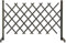 INLIFE Garten-Rankzaun Grau 120x90 cm Massivholz Tanne,1.2kg,314825