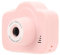 SHYEKYO Children Digital Camera ,32G Memory Card Expandable 2000W HD Kids Camcorder Toy Front Rear Dual Lens for Toddler(Pink)