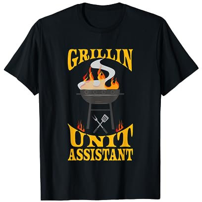 Unit Assistant BBQ Grill Smoker & Barbecue Chef T-Shirt