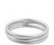 MAJALE - Bracelet Bouddhiste Femme - Bracelet jonc Bouddhiste en Or et Argent - Bracelet Tibetain Kumlai Porte Bonheur Souple et Léger - 100% Fait Main (S - Argent - Lot de 3)